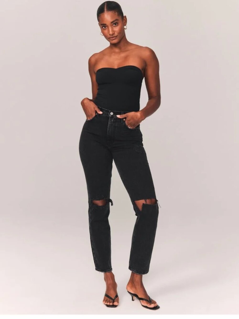 Abercrombie High rise curve jeans size 8/29